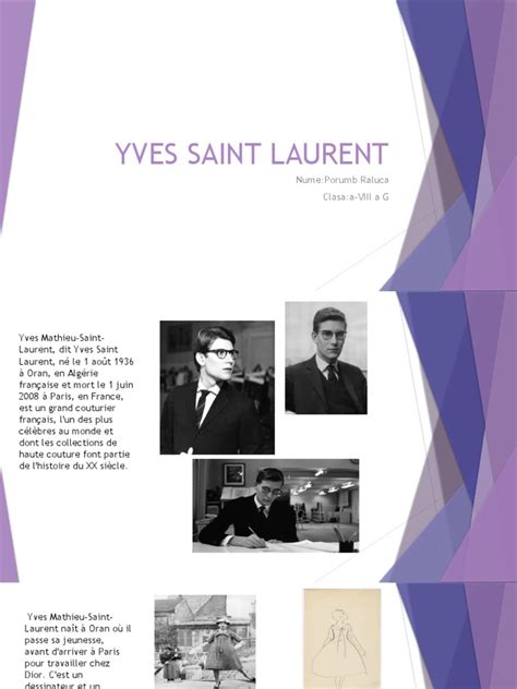 yves saint laurent pdf